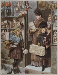 Cadeaux de Noël, illustration de 